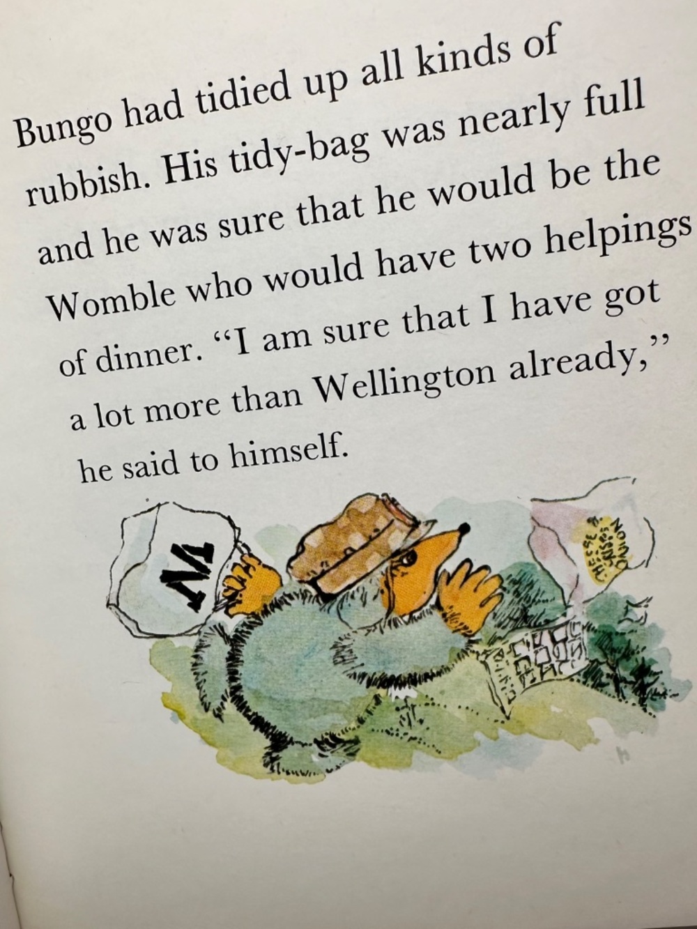 Vintage 1975 Wellington and the Blue Balloon Book - Picture 5 of 10